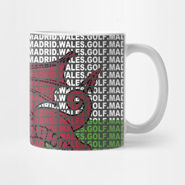 Wales Golf Madrid - Flag by jonrjones